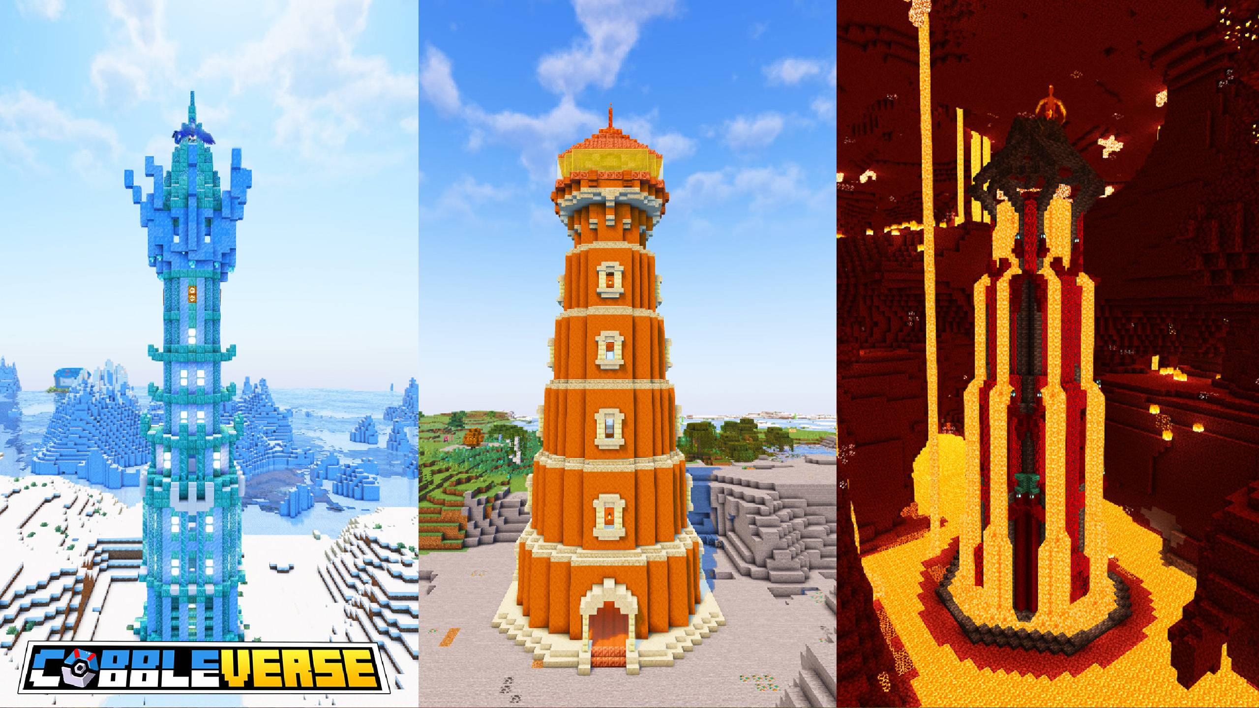 COBBLEVERSE - Kanto's Legendary Birds Towers